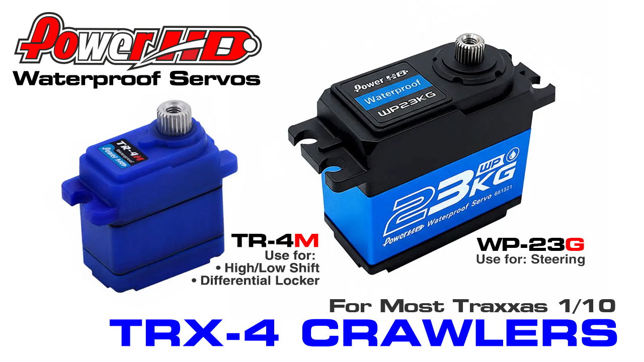 Power HD Servo Upgrade for TRX-4! (C34145, C34147)