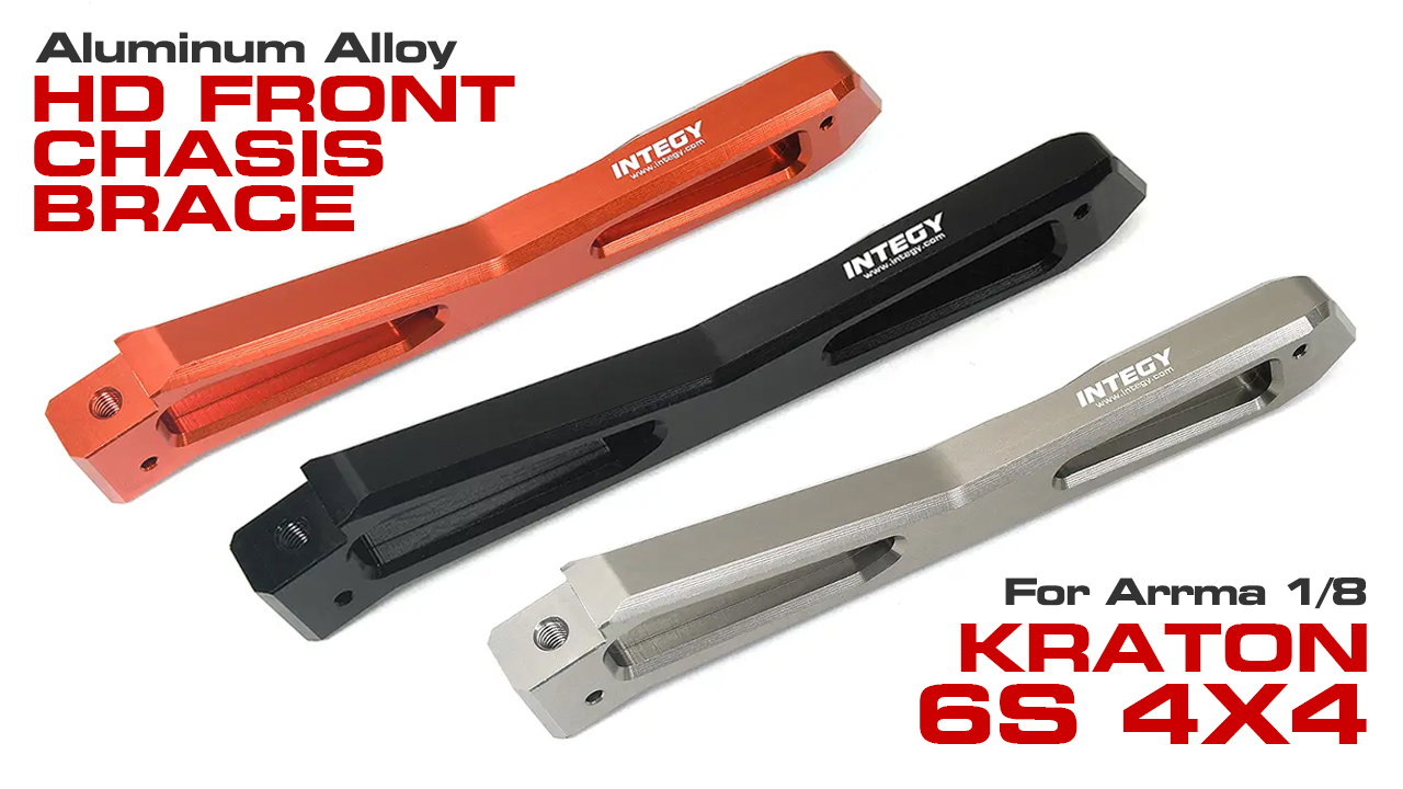 HD Front Chassis Brace for 1/8 Kraton 6S 4X4 RTR Brushless Speed Truck (#C34206)