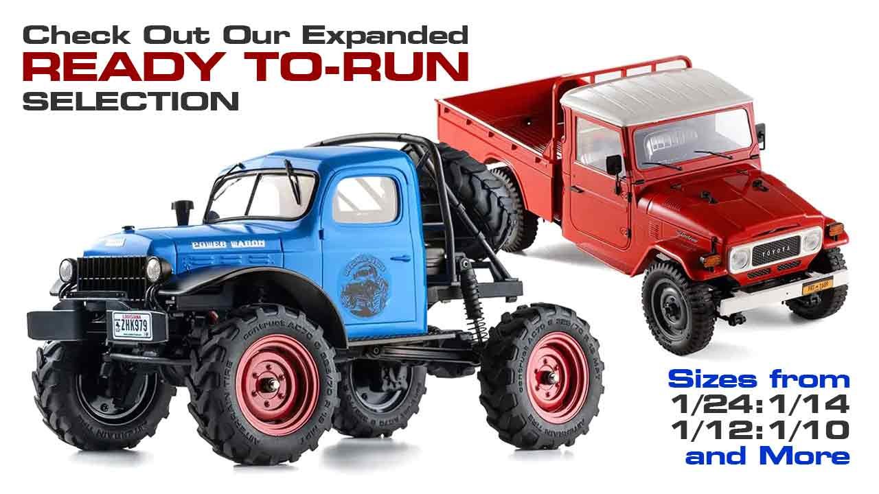 Expanded Off-Road RTR Selection for 2024!