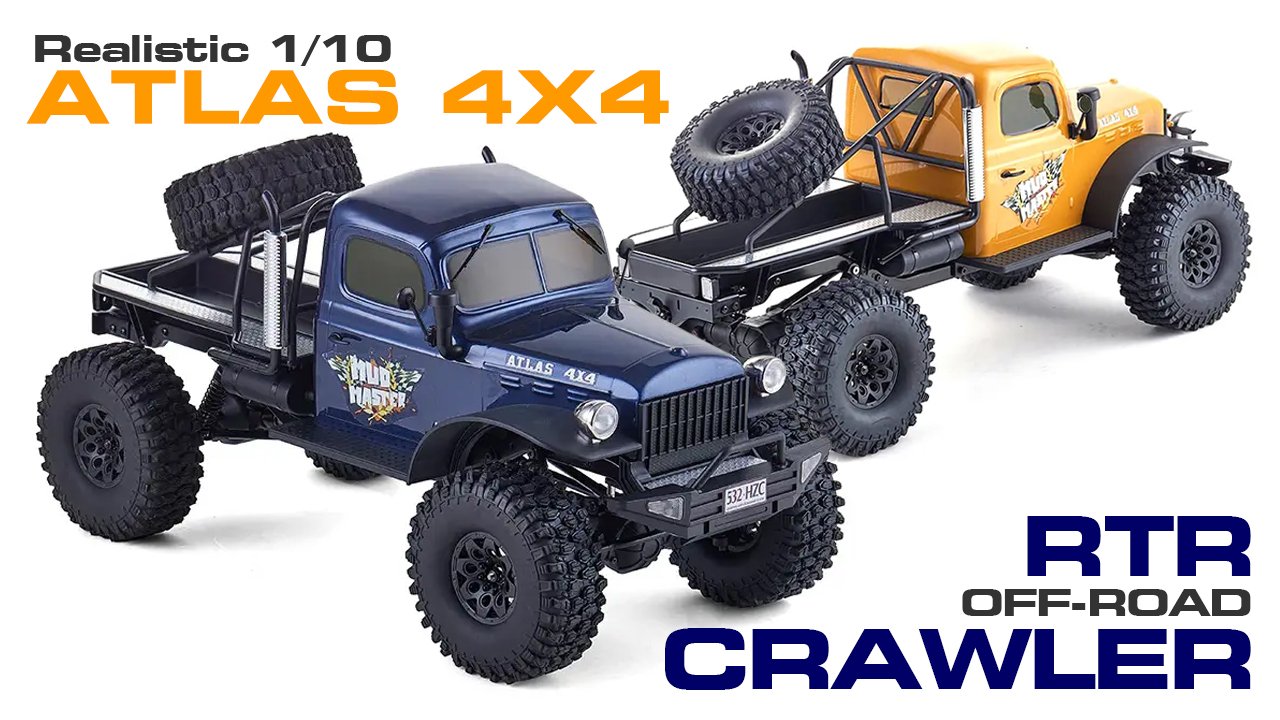 1/10 Atlas 4X4 RS RTR Crawler (#ROC11036RS)