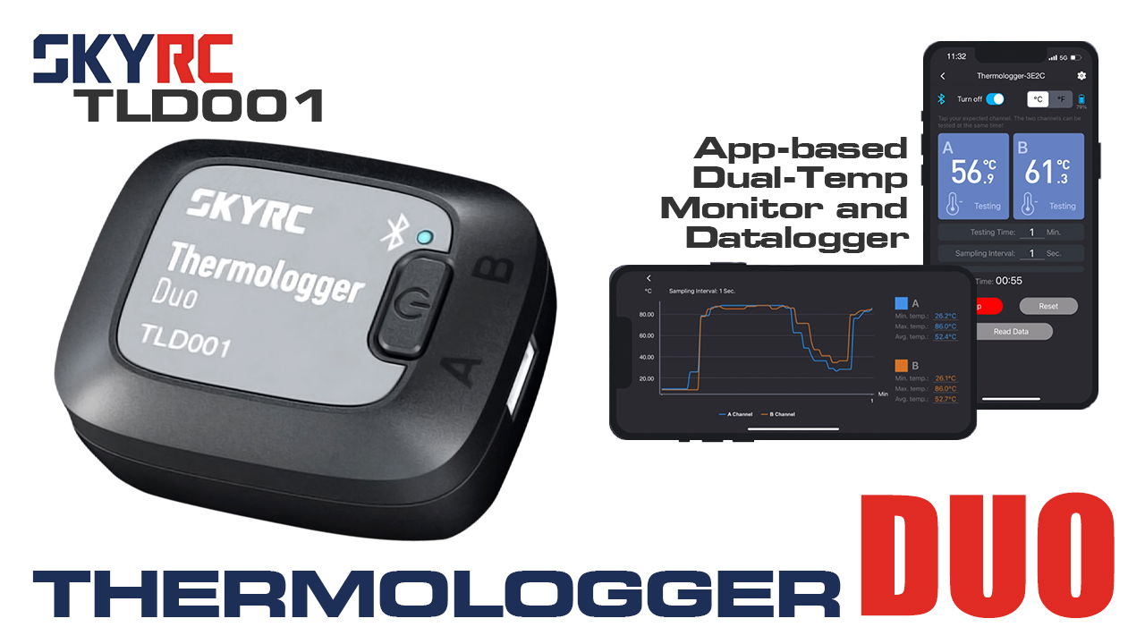 SkyRC TLD001 Thermologger Duo (#SK-500043-01)