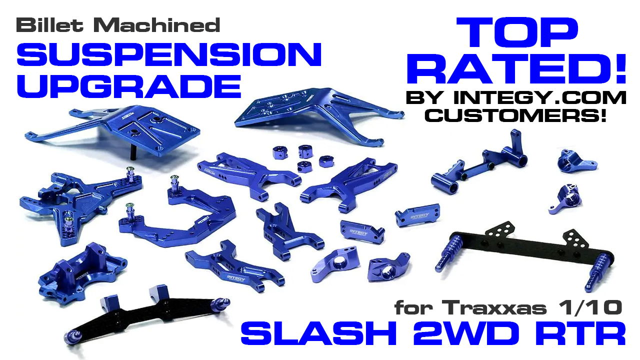 Billet Machined Suspension Conversion for Traxxas 1/10 Slash 2WD (#T8676)